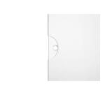 Porte-visuel mural horizontal A4 - Cristal