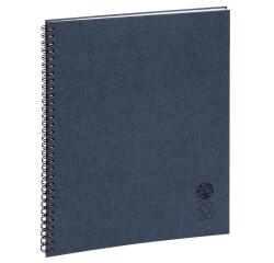 Agenda de bureau Eurotime 27S spiralé Forever 21 x 27 cm Semainier Janvier à décembre 2026 - Bleu