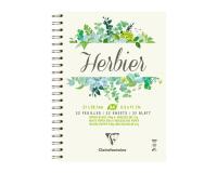 Herbier carnet spiralé 32F A4 180g