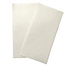Pak van 40 micro-gekartelde tissue servetten 2-laags - gevouwen 1/8