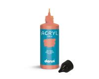 Darwi Flacon de 80 ml de Peinture Acrylique Universelle Métallique - Cuivre