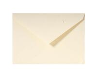 20 enveloppes C5 (162x229mm) paille naturelle gommées - ivoire