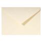 20 enveloppes C5 (162x229mm) paille naturelle gommées - ivoire