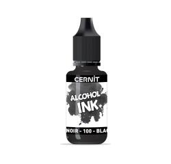 Cernit encre à l'alcool 20 ml Noir - Noir