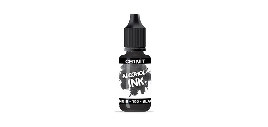 Cernit encre à l'alcool 20 ml Noir - Noir