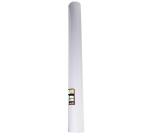 Nappe en rouleau papier gaufré Toile de lin - 18x50m - Blanc