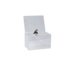 Urne A6 15X10,5X10 cm - Cristal