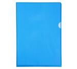 Etui carton de 100 pochettes coin PVC lisse haute résistance 13/100e - A4