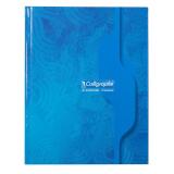 Cahier brochure rembordée rigide 7000 17x22 cm 192 pages grands carreaux 70 g - Assortis
