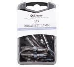 BOITE 15 PLUMES ORNAMENT