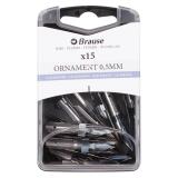 BOITE 15 PLUMES ORNAMENT