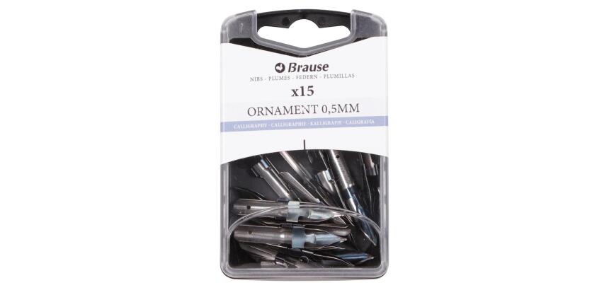 BOITE 15 PLUMES ORNAMENT