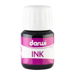 DARWI Flacon de 30 ml d'Encre à Dessiner - Noir