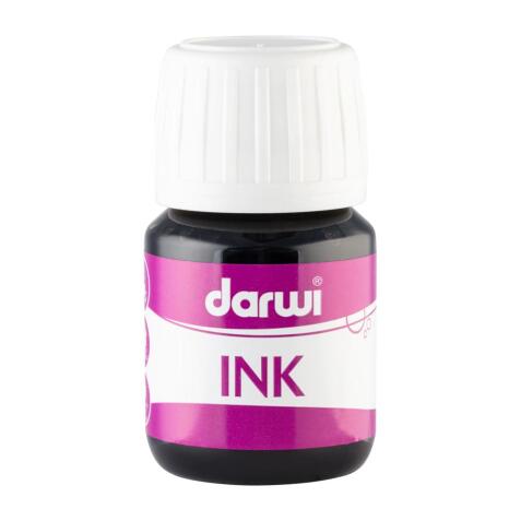 DARWI Flacon de 30 ml d'Encre à Dessiner - Noir