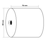 Rollos para caja - 1 pliegue offset - 60 g/m2 - Blanco