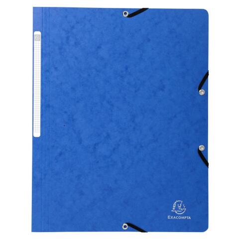 Carpeta Exacompta con gomas sin solapa cartulina lustrada 400 grs Nature Future - A4