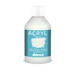 Darwi Flacon de 250 ml de Peinture Acrylique Universelle Nacrée - Blanc nacré
