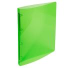 Classeur 4 anneaux plastifié Exacompta Crystal A4 - Dos 2 cm couleurs assorties