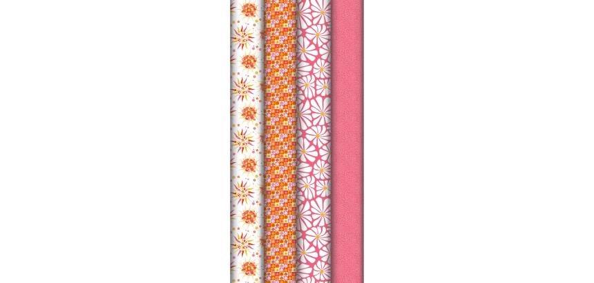 Excellia 80g Sunny Flowers 2x0,70m 30rlx - Assortiment