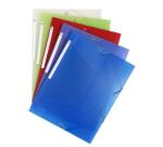 Carpetas con gomas 3 solapas Chromaline Polipropileno Translucido - Colores surtidos