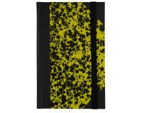 Schrift Marmer 170 x 110 mm 192 pagina's gelijnd - kaki