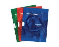 Cahier Travaux Pratiques piqué 7000 24x32 cm 96 pages grands carreaux 70 g + uni 90 g - Assortis