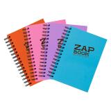 Zap Book carnet spiralé 160F A5 80g - Assortiment mixte