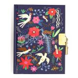 Journal intime, Oiseaux et fleurs - Multicolore