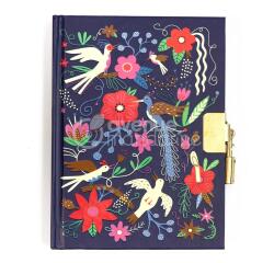Journal intime, Oiseaux et fleurs - Multicolore