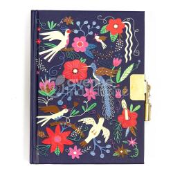 Journal intime, Oiseaux et fleurs - Multicolore