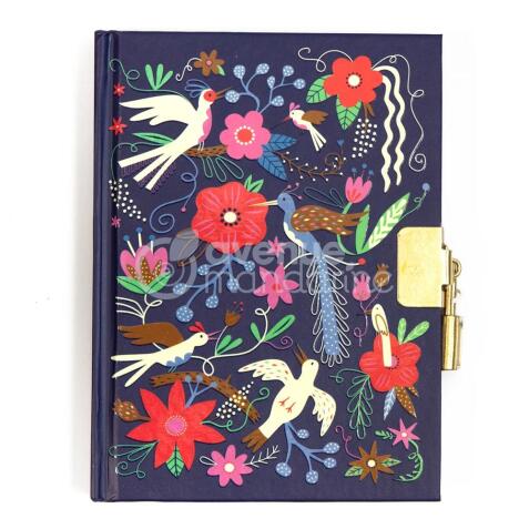 Journal intime, Oiseaux et fleurs - Multicolore
