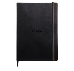 Rhodia Touch Mixed Media Book, papier Paint'On extra-blanc 250g - A4 portrait, 40 pages - Noir