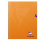 Cahier piqué Mimesys 24x32cm 48 pages petits carreaux couverture polypropylène