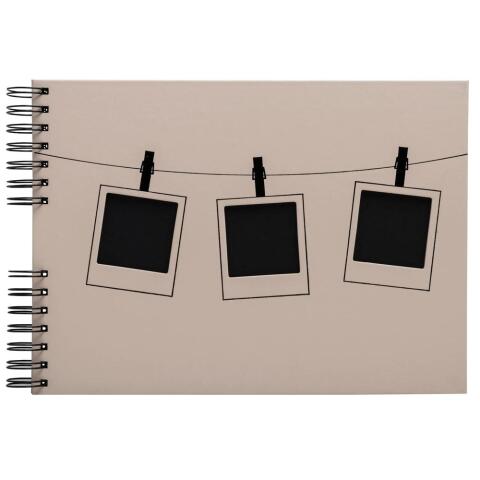Álbum de fotografías para bebés INSTANTS 32x22 cm - 150 fotos 50 páginas - Rosa
