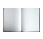 Exacompta Titane Guest Book, 100 Pages, Silver Edges