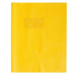 Protège-cahiers grain cuir PVC 22/100ème 17x22 cm