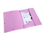 Chemise à élastiques 3 rabats polypropylène recyclé Ellipse - A4 - Couleurs assorties