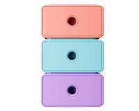 Module de classement Tiny Box 1 tiroir Candy Tidy - Couleurs assorties