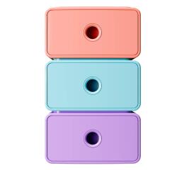Ablagemodul Tiny Box, 1 Schublade, Kollektion Candy Tidy - Farben sortiert