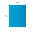 Paquete de 100 Subcarpetas de papel Rock''s 80 g/m2