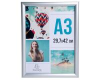 Cadre photo mural aluminium A3 - Argent
