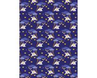 816 - Poch 20 feuilles Décopatch Texture - Bleu