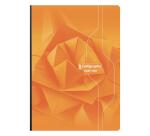 7000, Notitieschrift harde kaft genaaid 21x29,7cm 96 blad séyès 70g. - Geassorteerde kleuren