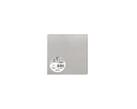 Paquet de 25 cartes simples Pollen 135x135mm 210g/m² - Argent
