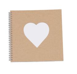 Livre d'or, carré 1x20x20cm - Kraft