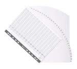 Intercalaires imprimés à touches plastifiées - 31 touches 1 à 31 - A4 - Blanc