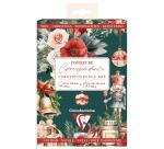 SET DE CORRESPONDANCE THÉMATIQUE, 8 enveloppes Pollen C6 (114x162mm) 120g + 8 cartes pliées 110x155m 185g, Souvenirs de Noël