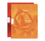 Cahier d'essai piqué 7000 17x22 cm 48 pages grands carreaux 56 g - Assortis