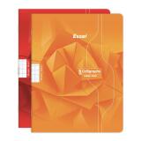 Cahier d'essai piqué 7000 17x22 cm 48 pages grands carreaux 56 g - Assortis
