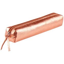 CUIRISÉ Trousse SLIM 4x2,5x19,5 cm - Cuivre